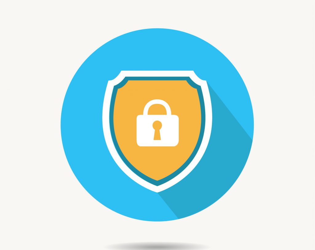 An illustration of a pad lock