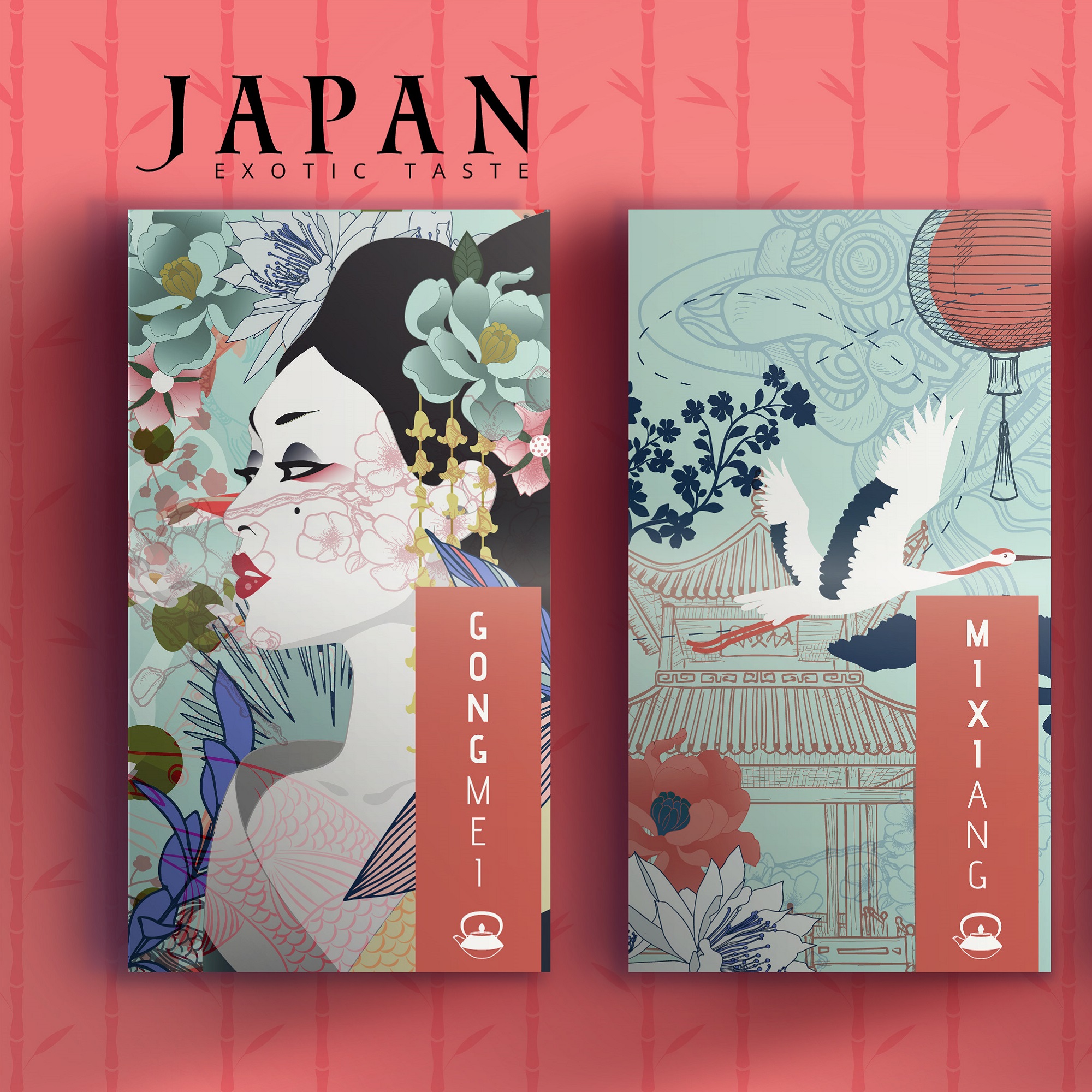 Japanese style packaging design