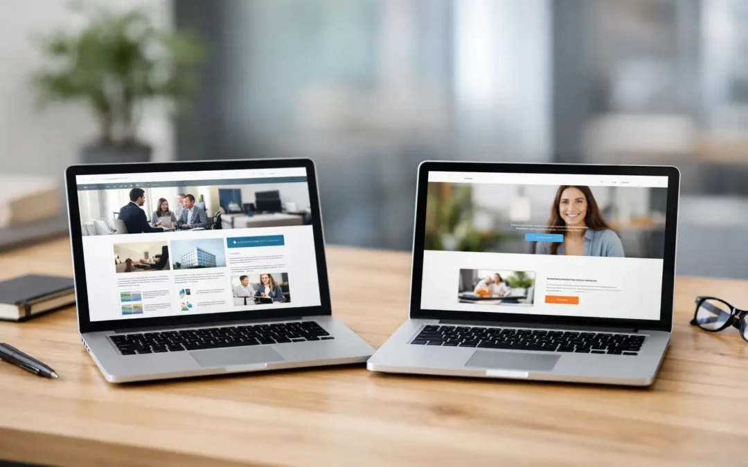 Corporate Website vs Landing Page