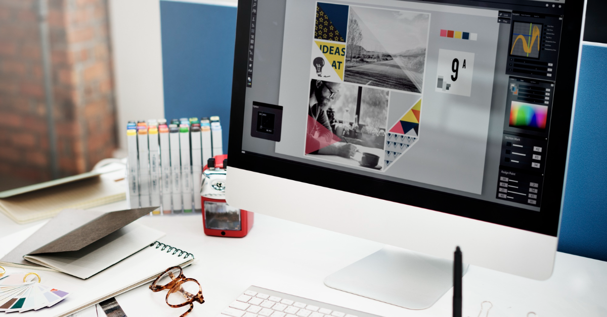 Branding design workstation