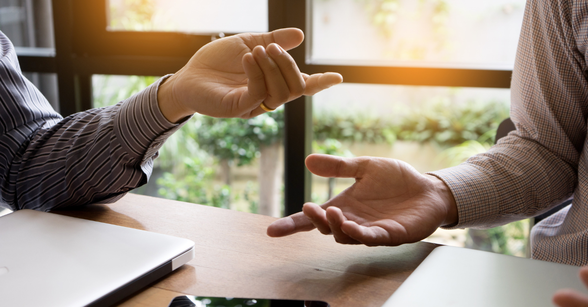 Business consultation with a branding agency