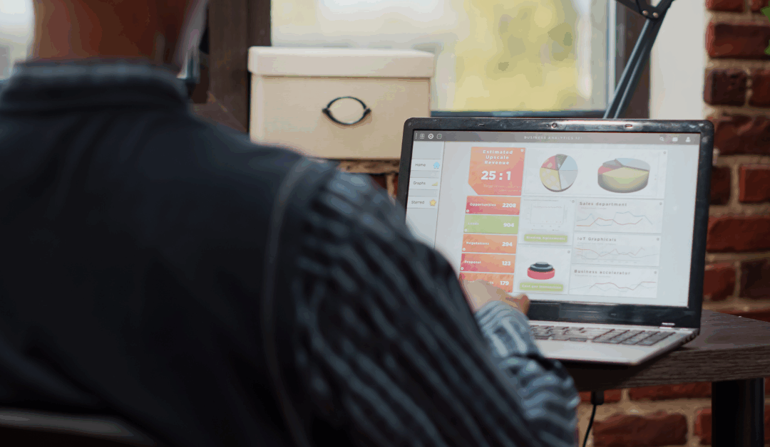 Reviewing analytics to improve Google Business Profile performance.
